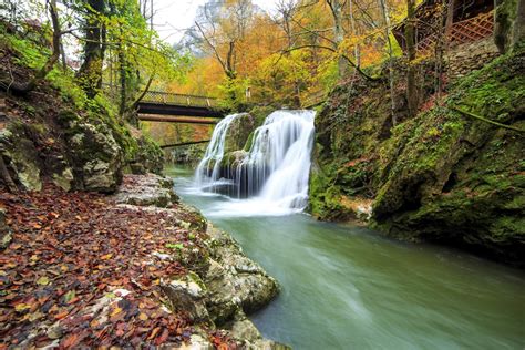 Bigar Wasserfall Rumänien Stockfoto Bigar Wasserfall Im Nationalpark