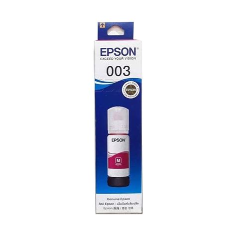Epson 003 Magenta 65ml Genuine Ink Bottle C13t00v398 Printer Point