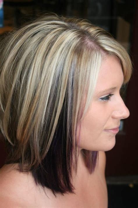 The blend of balayage and blonde hair will give you classy looks. 10 Two-tone Hairstyles You Must Love - Pretty Designs