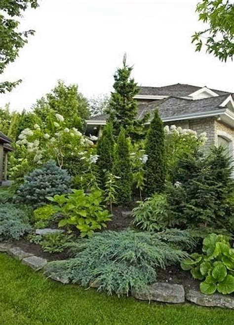 Beautiful Small Front Yard Landscaping Ideas 17 Evergreen Landscape