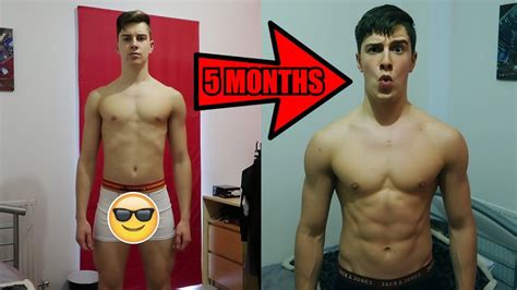 Insane Month Calisthenics Transformation Bodyweight Only Youtube