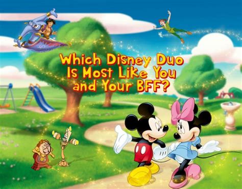 Quiz Which Disney Duo Is Most Like You And Your Bff Thrifty Momma