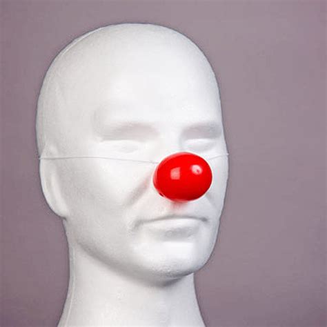 Plastic Clown Nose With Elastic Pegani
