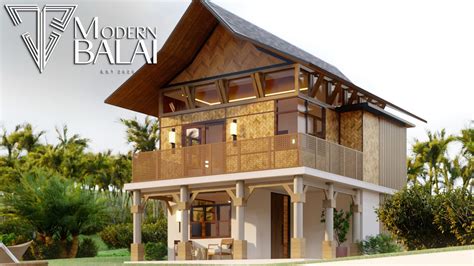 Modern Tropical Beach House Design Idea 6x10 Meters Modern Balai