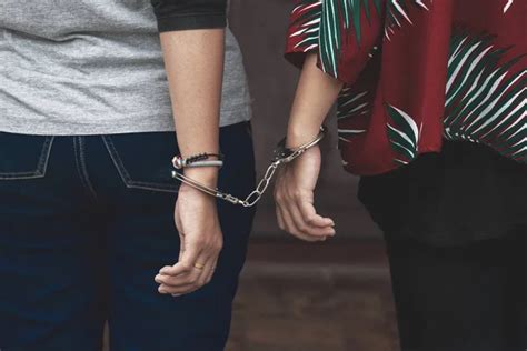 Woman Arrested Handcuffed Telegraph