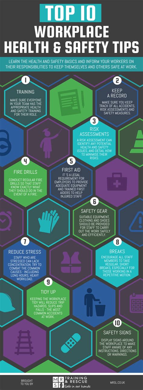 Top 10 Workplace Health And Safety Tips Health And Safety Safety