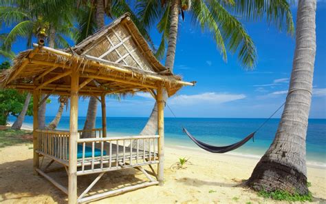Banco De Imágenes Gratis Playa Exótica Y Paradisíaca Con Agua Turquesa