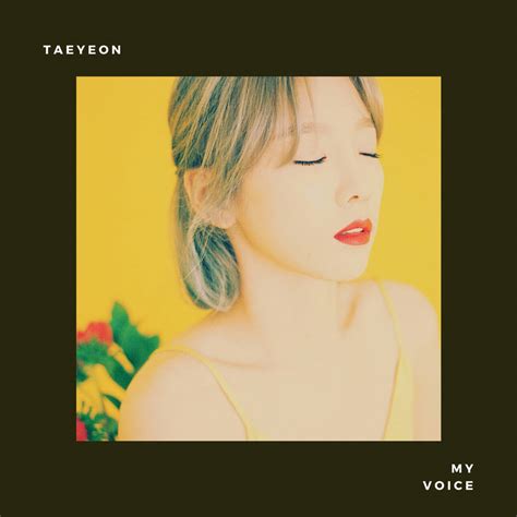 Taeyeon My Voice Deluxe Edition By Karlyselenatoredit On Deviantart