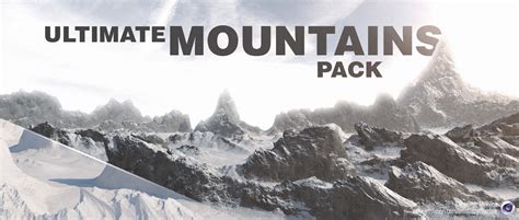 22 Free Detailed Mountain Landscapes For Cinema 4d Computer Graphics