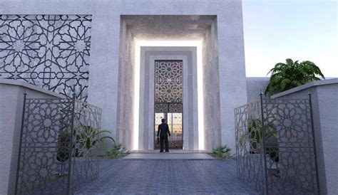 Modern Islamic Villa Design Facade Design Exterior Design House