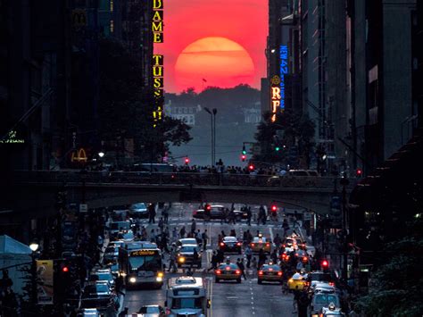 Manhattanhenge Where And When To Look For The Special Sunset