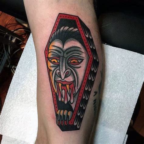 See more ideas about tattoos, vampire, vampire tattoo. 60 Vampire Tattoos For Men - Bite Into Cool Designs