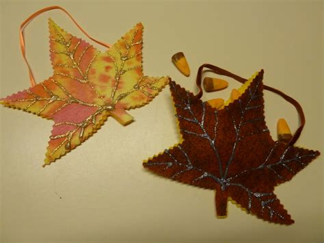Crystal Clear Easy Kids Craft Autumn Leaf Party Favors