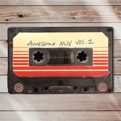 Awesome Mix Vol 2 Cassette Tape Cassette Music Etsy