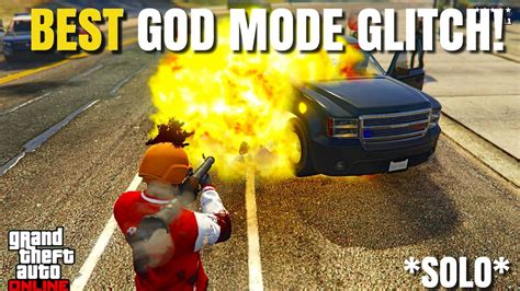 Solo Best God Mode Glitch After Patch 166 Gta 5 Online Youtube