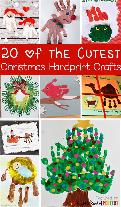 20 Of The Cutest Christmas Handprint Crafts For Kids The