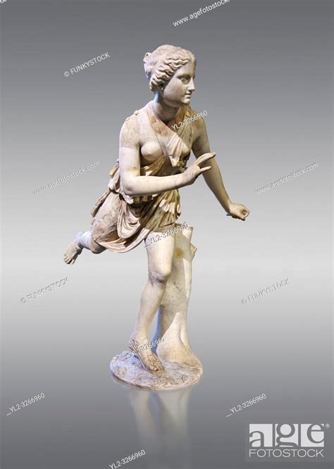 Statue Of Atalanta A 2nd Century Roman Sculpture Restored In The 17th