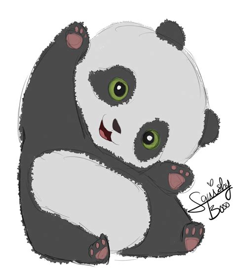 Baby Panda Doodle by SquishyBooo on DeviantArt