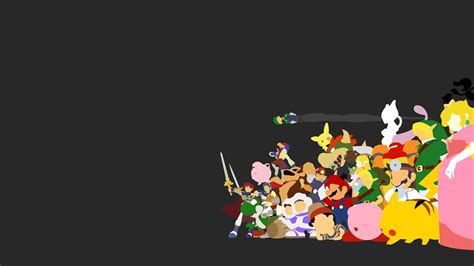 Super Smash Bros Ultimate Logo Wallpapers Wallpaper Cave