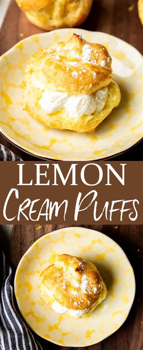 The toasted coconut on top really made the pie even more flavorful. Lemon Cream Puffs Recipe - Delicious Little Bites