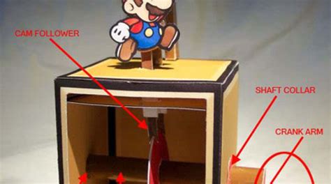 Mario Brothers Papercraft Automaton Make