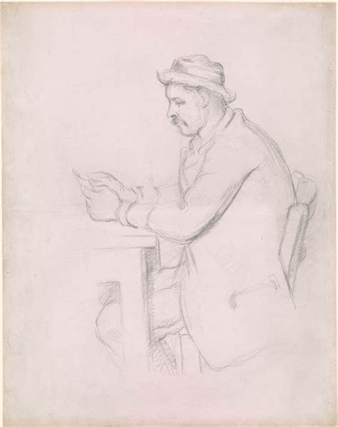 Paul Cézanne The Card Player Drawings Online The Morgan Library