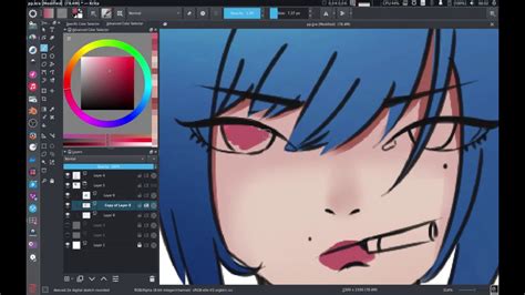 We all have a certain type of character we like to draw and it can be easy to fall back on those drawings, whether it stop looking at the steps try finding your own style not other people style when you draw as i said many times focus on your shaps that's the most. Drawing Anime On Krita - On Log Wall