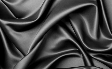 Texture Background Black Silk Fabric Cloth Download Photo