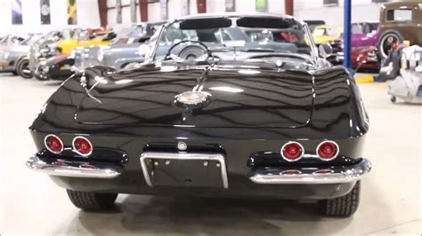1962 Chevy Corvette Black Youtube
