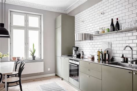 Gorgeous Grey Home With An Olive Kitchen Coco Lapine Designcoco