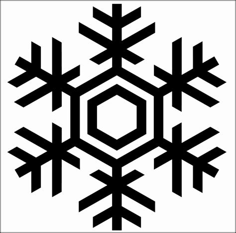 Snowflake Clip Art Simple Adr Alpujarra