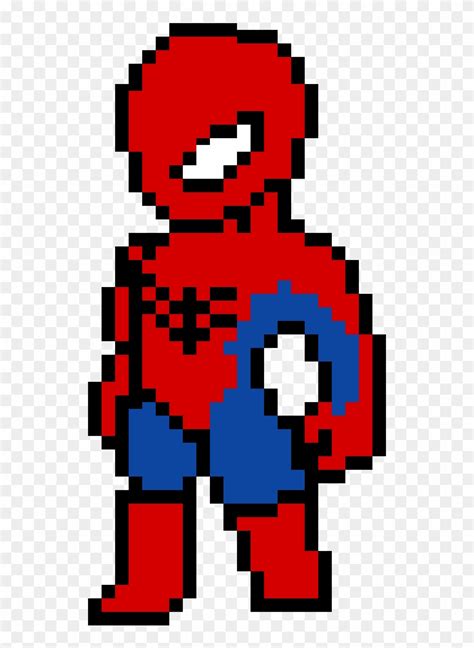 The Amazing Spiderman Pixel Art Of Spiderman Hd Png Download