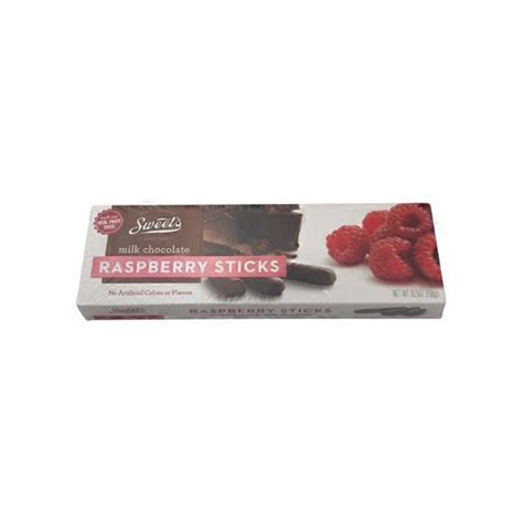 Sweets Raspberry Sticks Flavored Milk Chocolate 105 Oz Instacart
