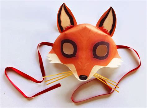 Diy Simple Animal Face Mask Craft Ideas For Kids K4 Craft