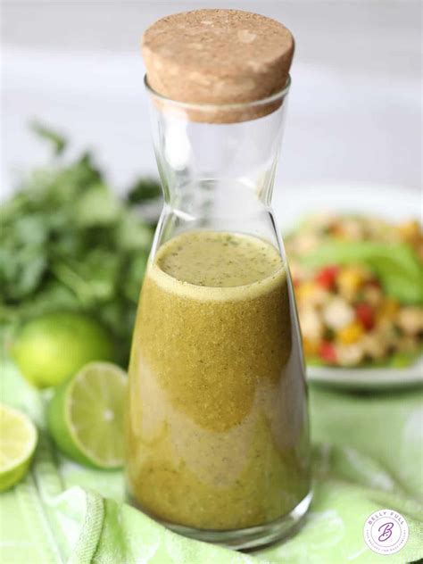 Cilantro Lime Dressing Recipe Belly Full