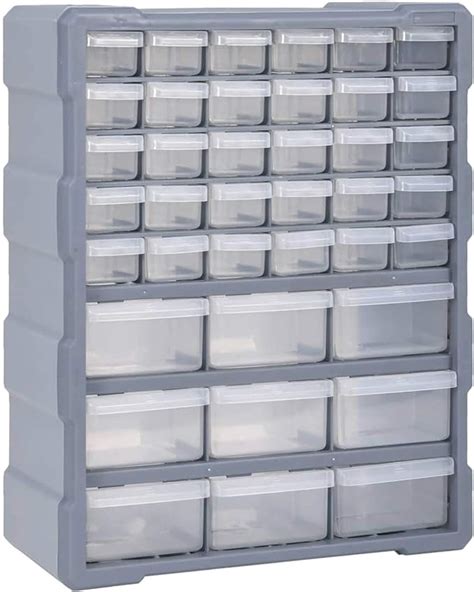 Chusui Multi Schubladen Organizer Mit 39 Schubladen Sortimentskasten