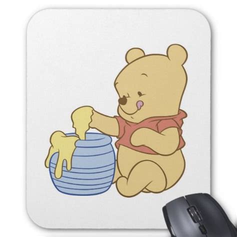 Karri Best Price Baby Winnie The Pooh Eating Honey Mousepads Baby
