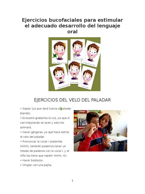 pdf ejercicios bucofaciales para estimular el adecuado desarrollo del lenguaje oral dokumen tips