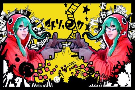 Enjoy Cosplay Vocaloid Gumi Cosplay Matryoshka Suit Costume