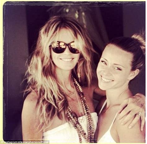 Elle Macpherson Shares Instagram Selfie With Half Sister Lizzie In