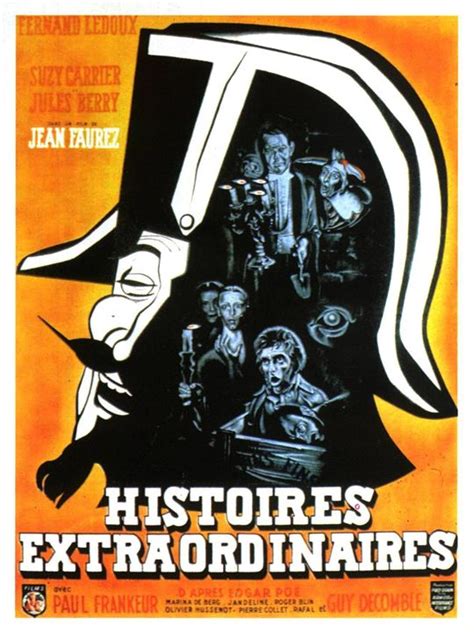 Cartel De Histoires Extraordinaires Foto 1 Sobre 1