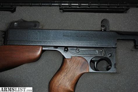 Armslist For Sale Thompson 1927 A1 Tommy Gun Deluxe Early Model But