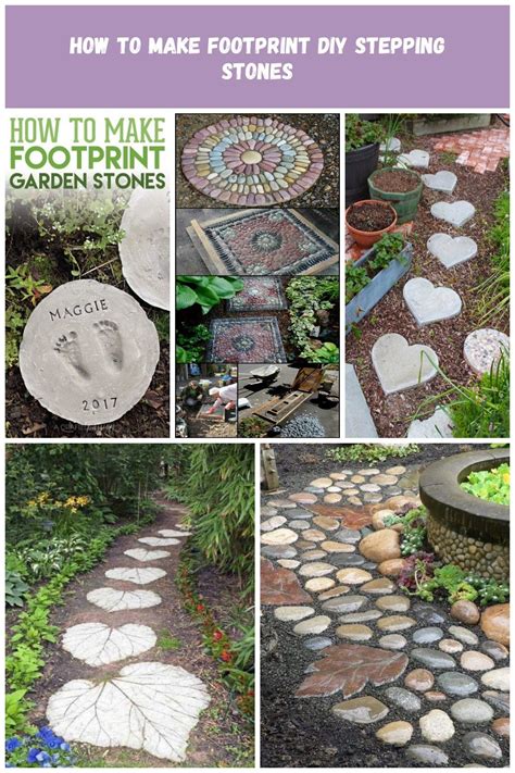 I got some stepping stones the other day for a little over a dollar a piece. Learn how to make footprint DIY stepping stones out of ...