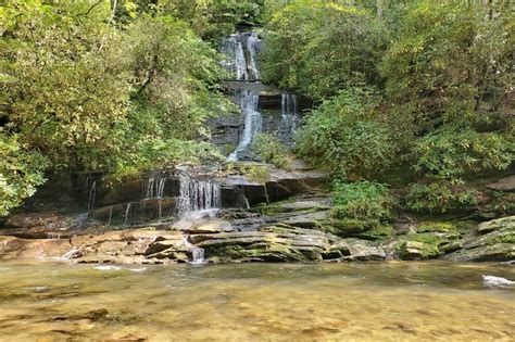 Tom Branch Falls September Trail To More Deep Creek Waterfalls ⛰🐻
