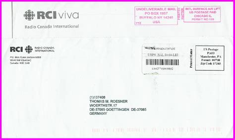 „hier ist mein brief an firma xyz. Zu Händen Post - Amerikanische Post U S Postal Service - new-homemart-sell