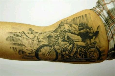 10 Biker Tattoo Motive Harley Tattoos Harley Davidson Tattoos Harley