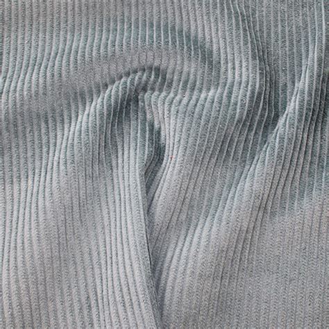 Grey Jumbo Cord Cotton Corduroy 45 Wale Fabric Material 142cm 56