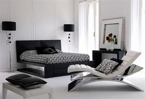 Keep your style minimal, yet stylish, with monochromatic shades and modern art. 15 modern bedroom designs in black and white color palette ...