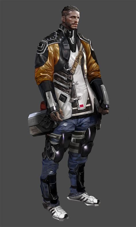 Sci Fi Character Concept Art By Lee Hyun Suk길모어 Sci Fi Characters