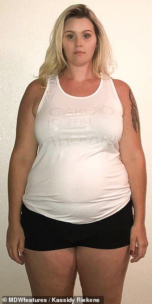 mom of two loses nearly half her body weight after an uncomfortable pregnancy daily mail online